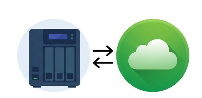 クラウドバックアップ運用:QNAP NAS ⇄ Wasabi